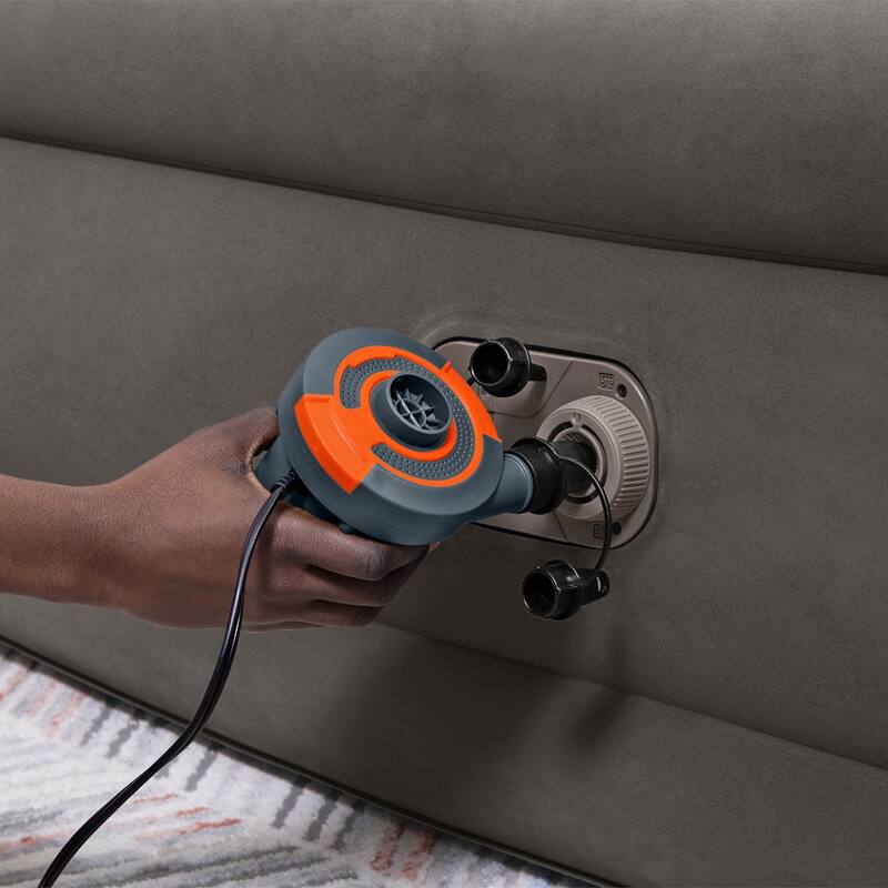 Bestway Tritech Cushify Top Air Mattress Queen 18" with Builtin AC